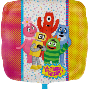 Yo Gabba Gabba Mylar Balloon #346 the brat shack