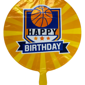 Happy Birthday Basketball theme 18inch Mylar Balloon #115