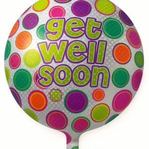 Get Well Soon Mylar Balloon The Brat Shack