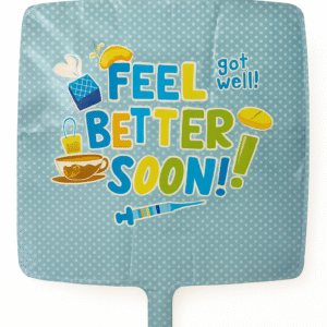 Get Well Soon Mylar Balloon The Brat Shack