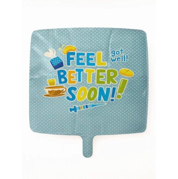 Feel Better Soon mylar balloon
