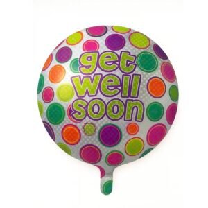 Get Well Soon Mylar Balloon The Brat Shack