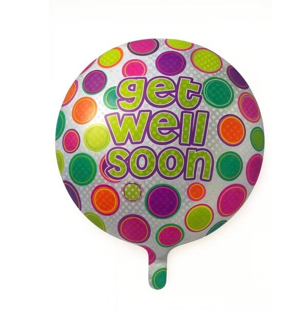 Get Well Soon Mylar Balloon The Brat Shack