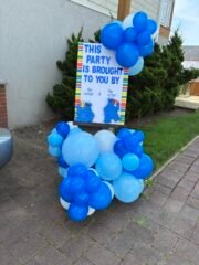 Cookie Monster Welcome Board Party