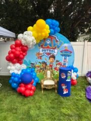 Paw Patrol Birthday Balloon Arch