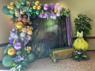 enchanted forest party backdrop