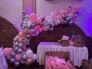 Blush Pink Balloon Garland