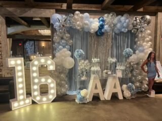 sweet 16 treat table