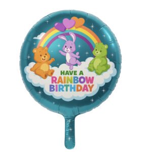 Care Bear theme 18 Inch Mylar Balloon The Brat Shack