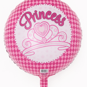 Princess Crown Birthday 18inch Mylar Balloon The Brat Shack