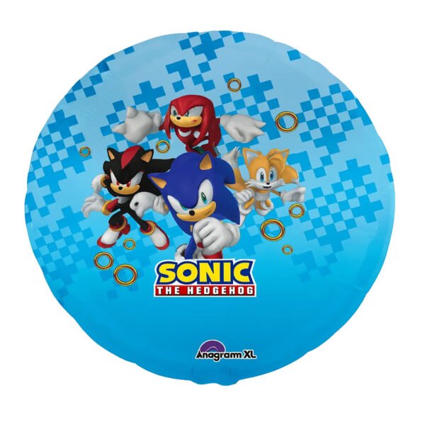 Sonic theme 18inch Mylar Balloon - The Brat Shack