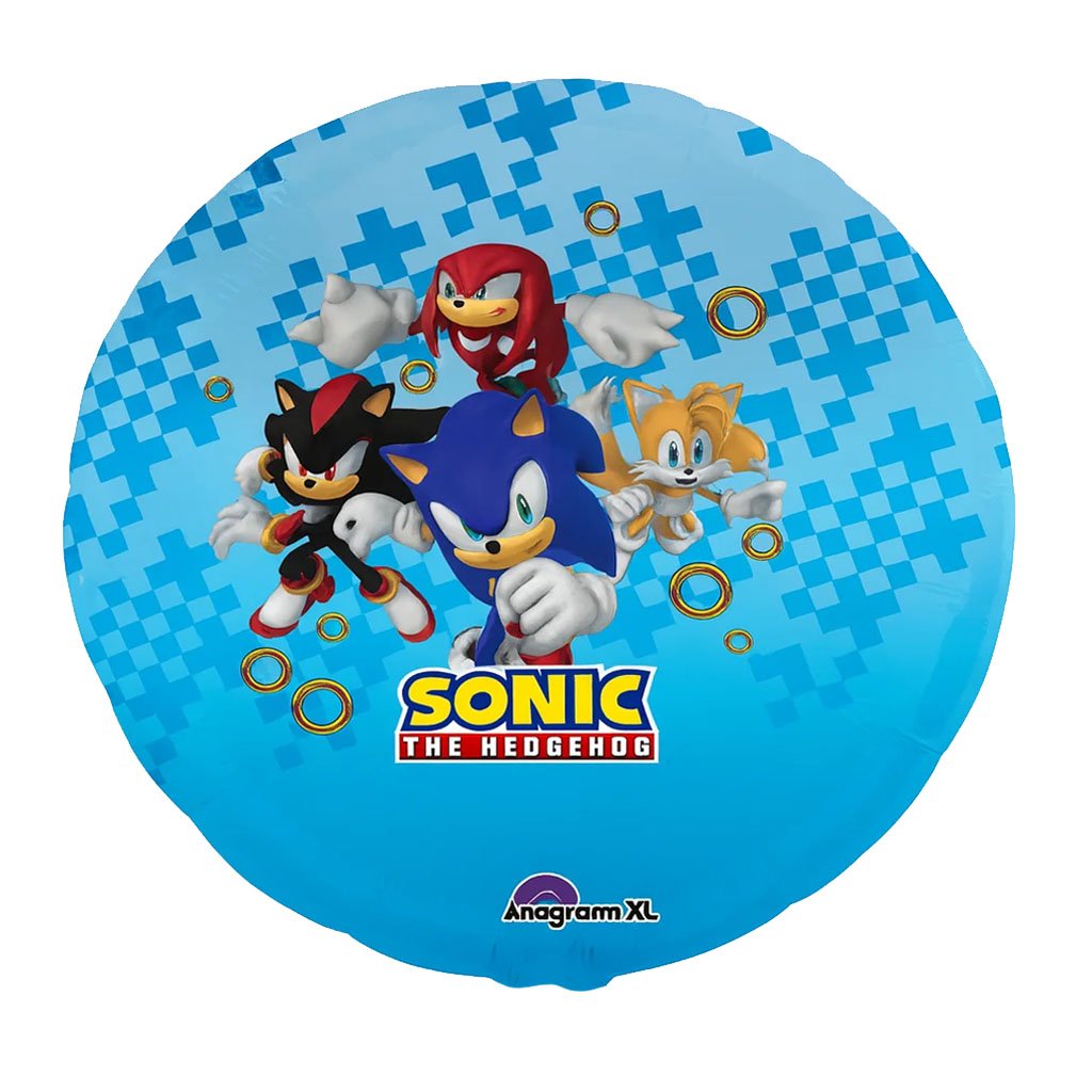 Sonic theme 18inch Mylar Balloon - The Brat Shack