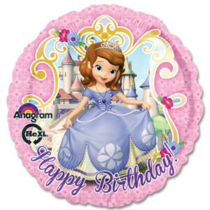 Princess Sofia theme 18 Inch Mylar Balloon The Brat Shack