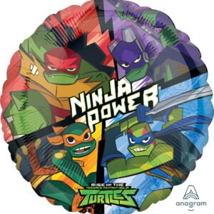 TMNT Teenage Mutant Ninja Turtle theme 18 Inch Mylar Balloon The Brat SHack