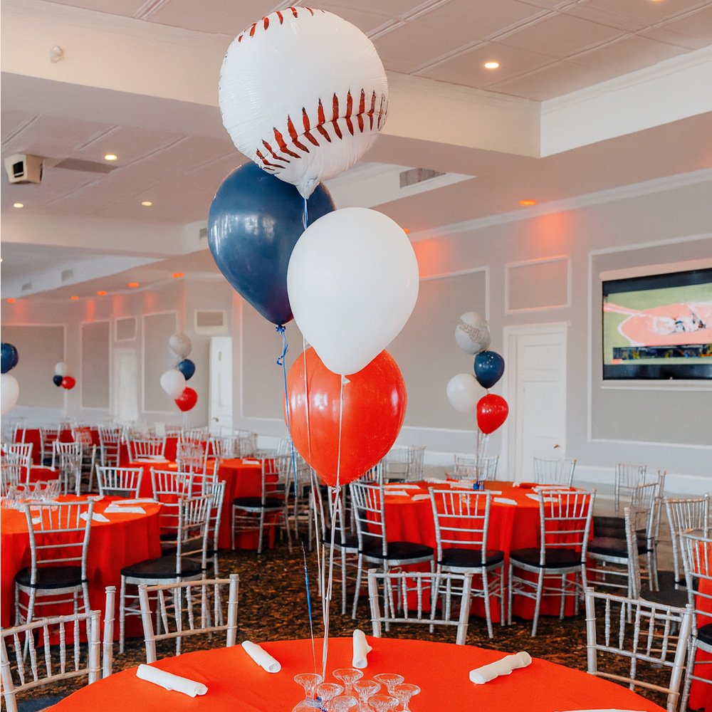 3 Balloon Bouquet with mylar Balloon