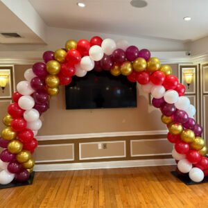 Spiral Balloon Arch - 8 Feet The Brat Shack
