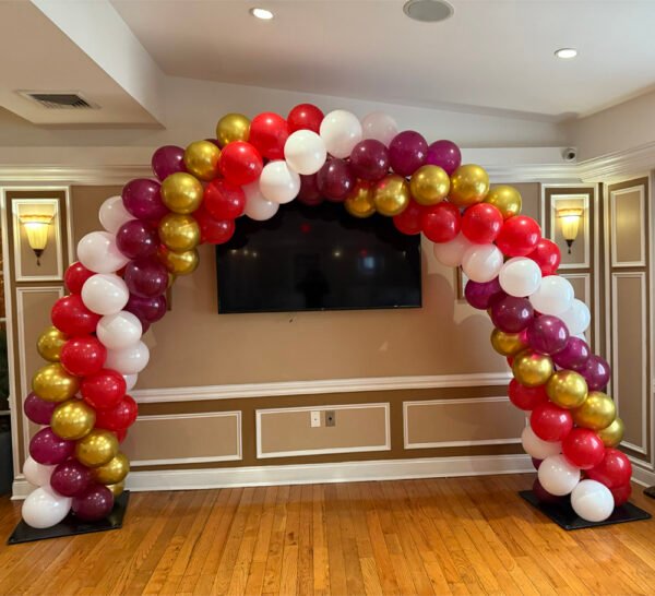 Spiral Balloon Arch - 8 Feet The Brat Shack