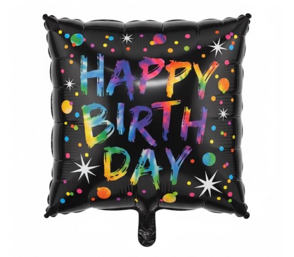 Happy Birthday Balloon 18in Mylar The Brat Shack