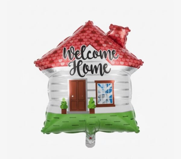 Welcome Home Mylar Balloon The Brat Shack