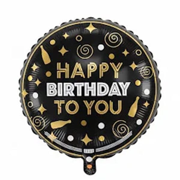 Happy Birthday Balloon 18in Mylar the brat shack