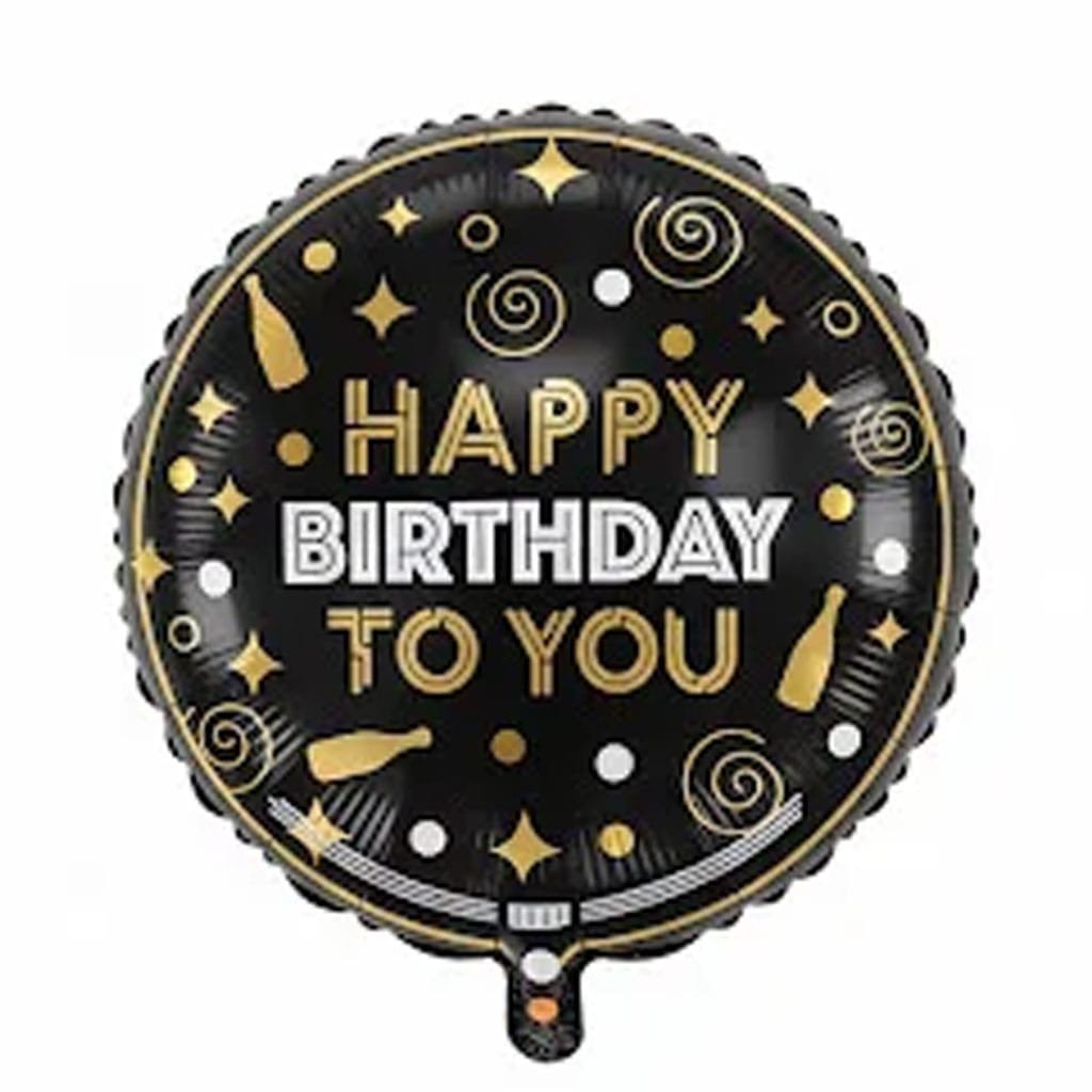 Happy Birthday Balloon 18in Mylar the brat shack
