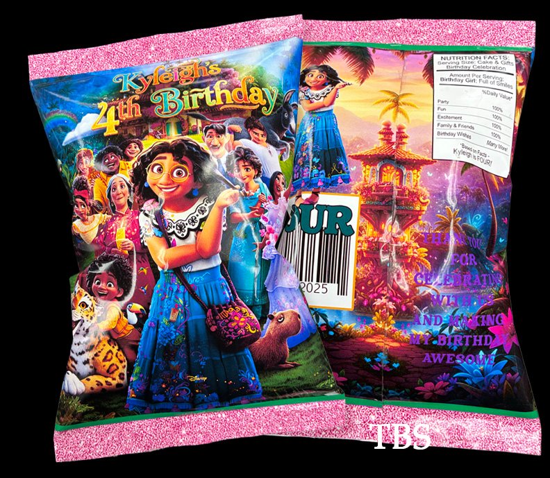 Encanto Chip Bags the brat shack