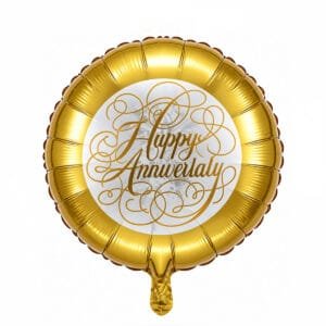 engagement-gold-helium balloon