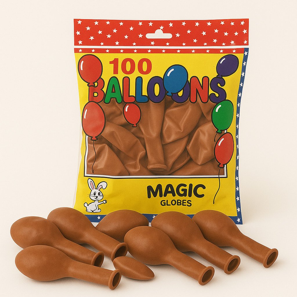 5 Inch 100 count Rust Balloons The Brat Shack