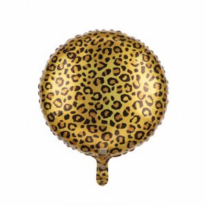 Leopard Print Design Mylar balloon The Brat Shack