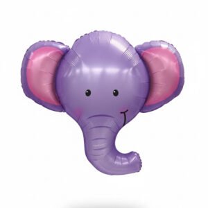 Large Lavender Elephant Head