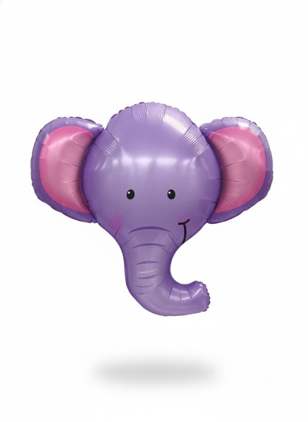 Large Lavender Elephant Head