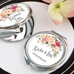 Anniversary Mirror compact favor The Brat Shack