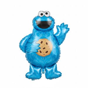 Large Cookie Monster Shaped Mylar