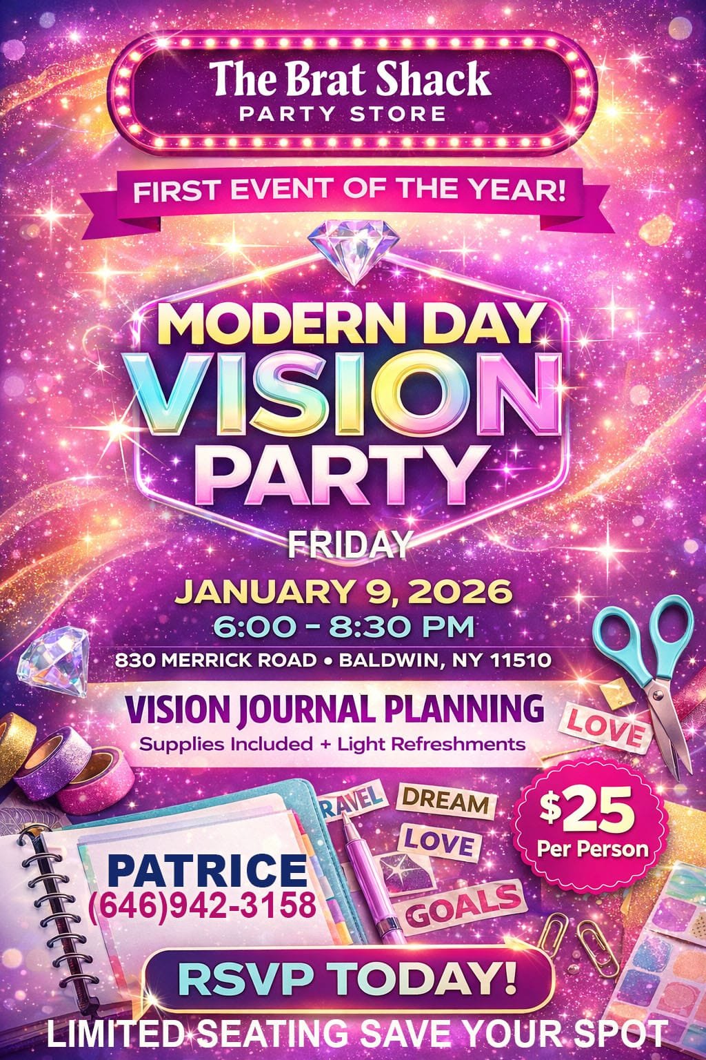 VISION BOARD Event Jan 2026
