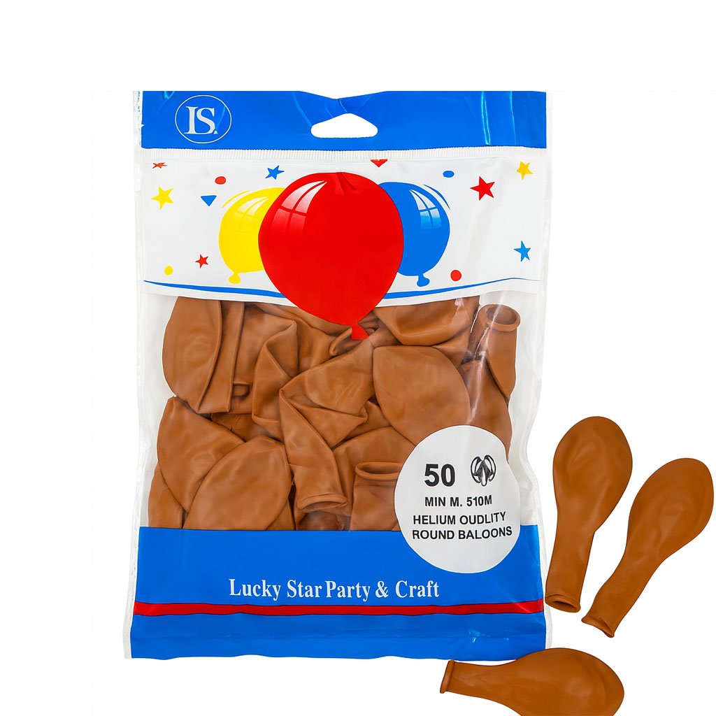 11 Inch 50 count white Balloons The Brat Shack