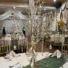 Gold Manzita Tree with hanging crystals