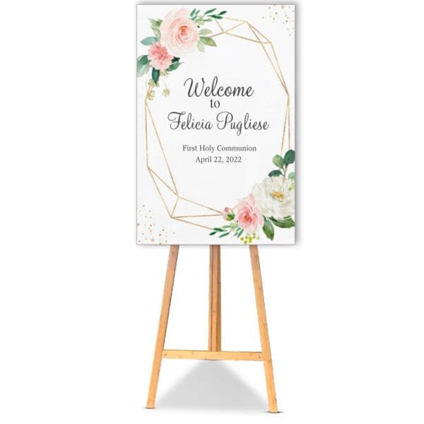 Welcome Communion Poster board