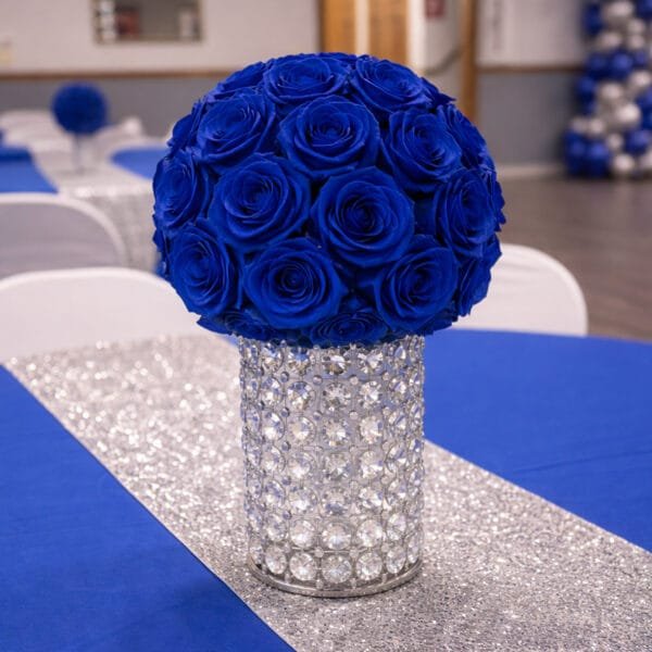 Crystal Rose Ball Centerpiece Rental