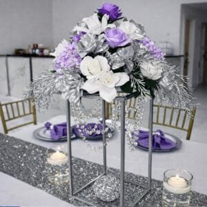 Elevated Luxury Crystal Floral Centerpiece