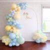 baby in bloom balloon backdrop