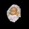 Cute Baby Face Cold Porcelain Lavender