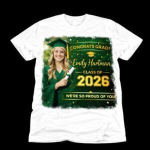 classic-green-graduation T-shirt