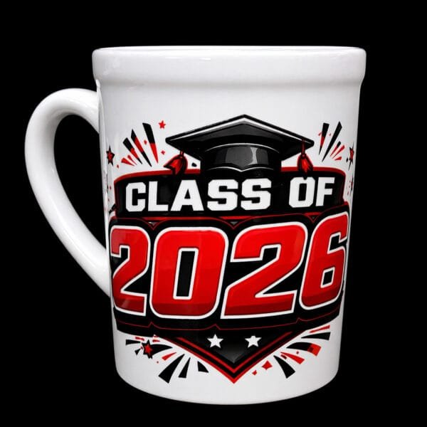 red-graduation 2026 mug