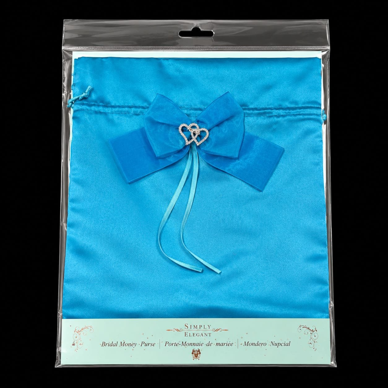island blue-bridal money purse