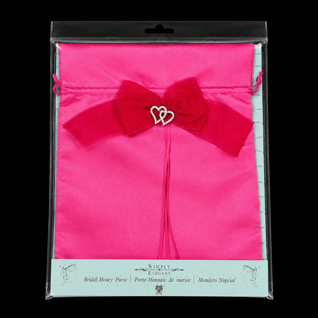 pink-bridal money purse