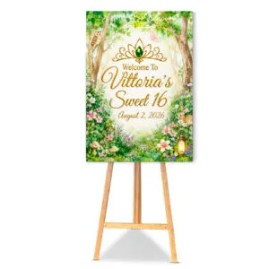 enchanted forest welcome board the brat shack