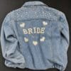 Bride-Denim jacket embellished