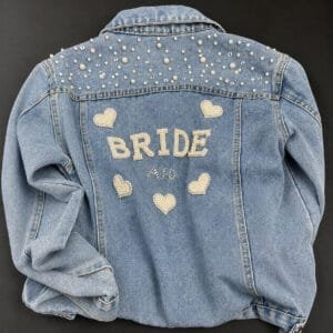 Bride-Denim jacket embellished