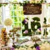 closeup-enchanted sweet 16 treat table