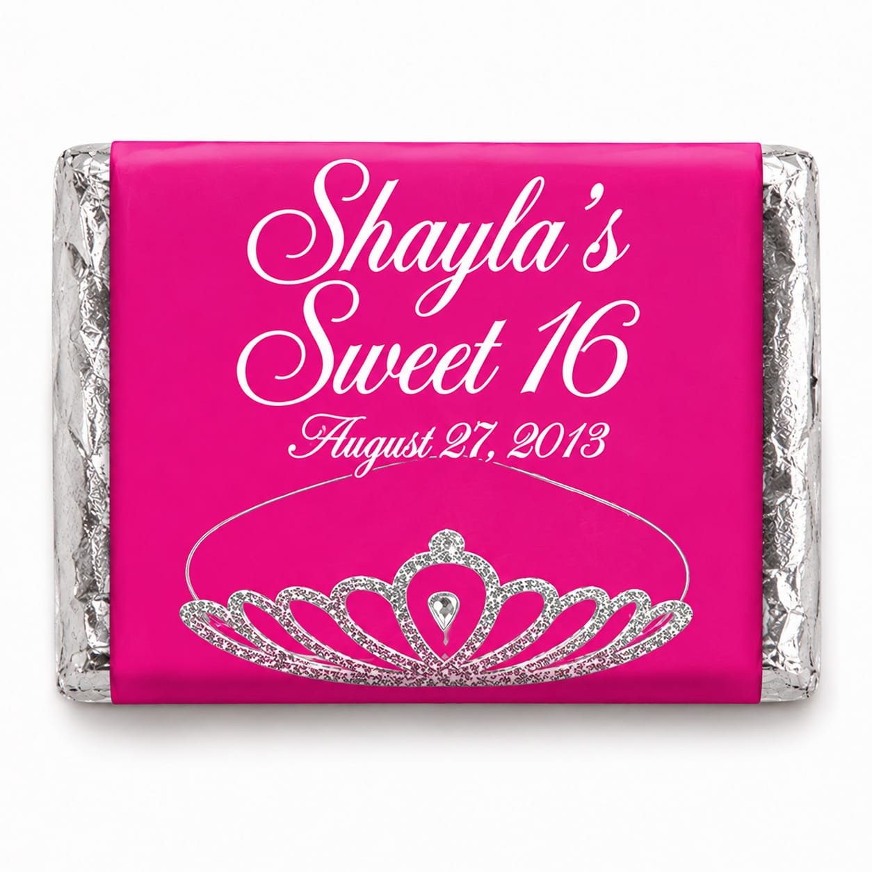sweet 16 tiara princess Hershey miniature